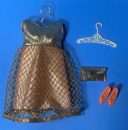 Vintage francie outfit gold - vintage,