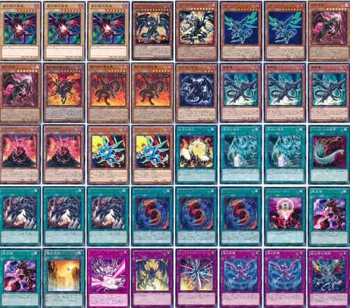 Red eyes constructed - yu-gi-oh,