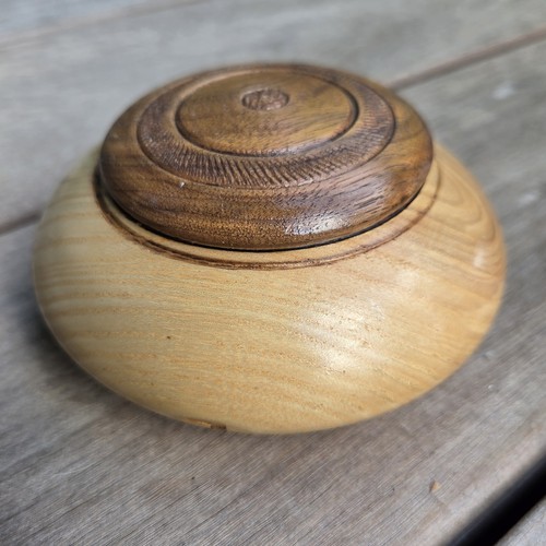 Vintage hand turned wood - vintage,