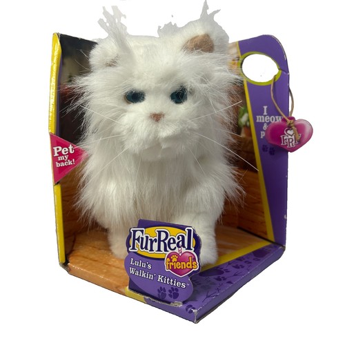 Furreal white persian - furreal, kitty
