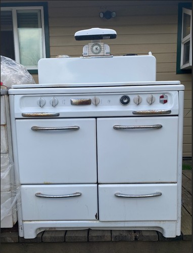 Vintage wedgewood gas stove - vintage,