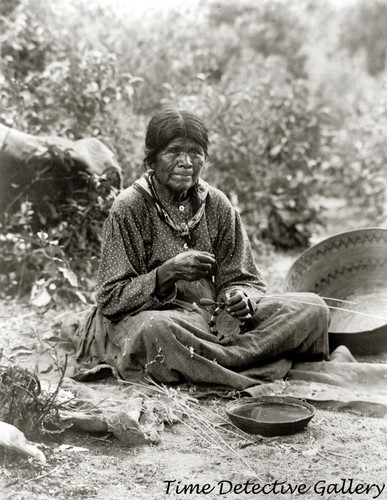 Northern paiute indian - paiute, woman