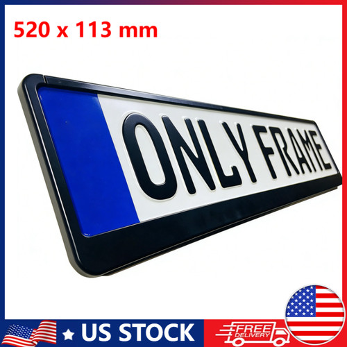 Universal euro license plate - ,