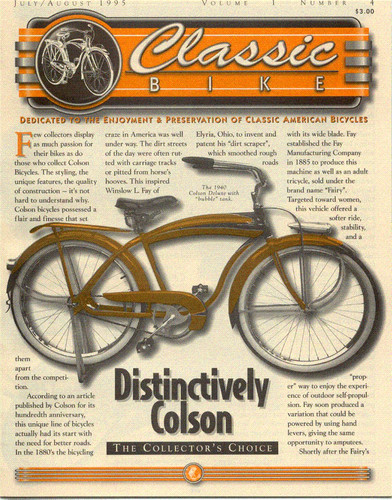 Classic bike news - news, colson
