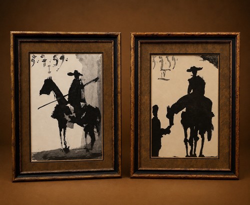 Pablo picasso horse rider - pablo,