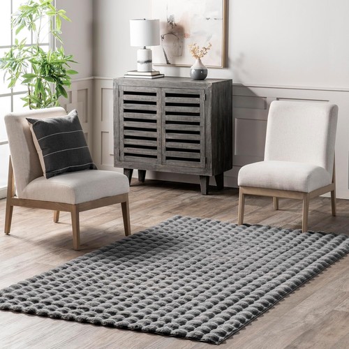 Cozy plush area rug - plush,