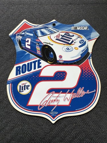 Rusty wallace route sign - wallace,