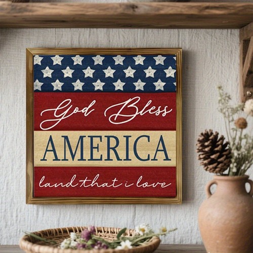 Usa flag god - flag, bless
