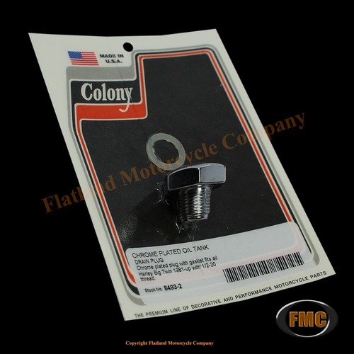 Colony 8493 oil tank - oil, drain
