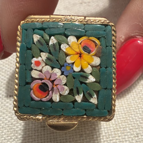 Vtg italian micro - micro, mosaic
