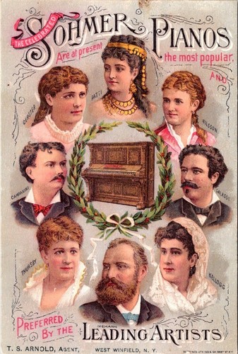 Sohmer piano leading artists - sohmer,