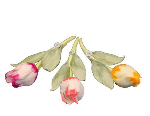 Vintage capodimonte set 3 - vintage,