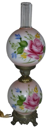 Vtg hedco hand painted floral - vtg,