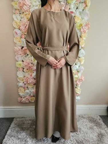 Womens ladies plain abaya - womens,