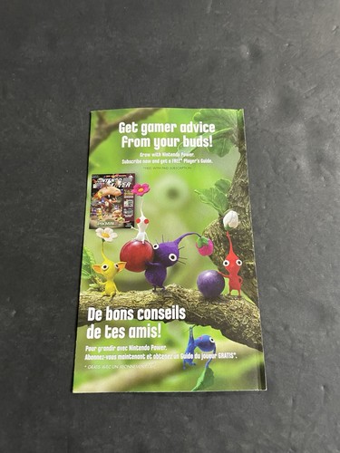 Pikmin gamecube insert offer - insert,
