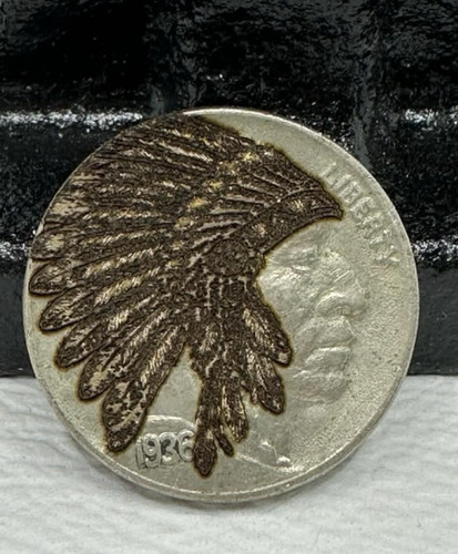 Hobo nickel indian - nickel, "indian