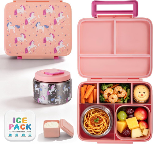 Kids bento lunch box with - lunch,