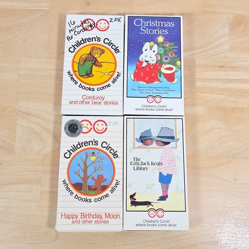 Children circle vhs lot - 4,