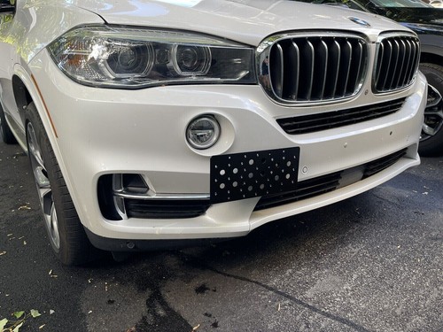 Front bumper tow - front, license