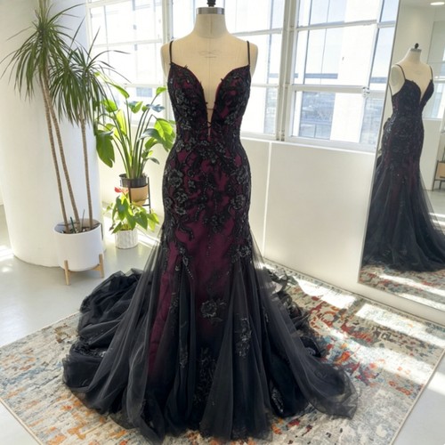 Gothic mermaid wedding dresses - gothic,