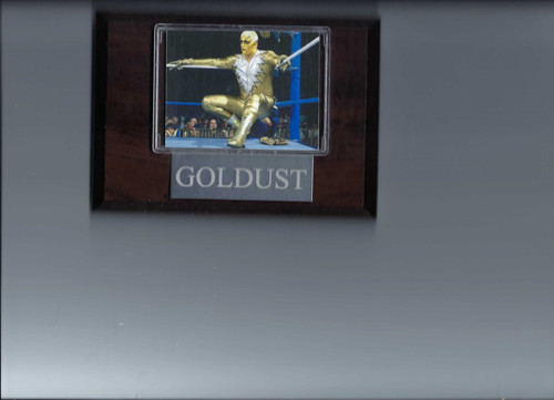 Goldust plaque wrestling wwe - goldust,