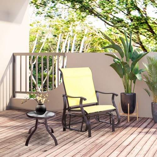 Outsunny outdoor glider chair - outsunny,