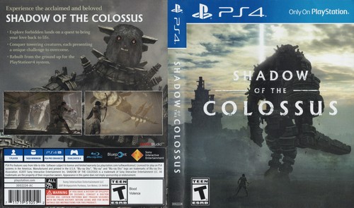 Shadow the colossus ps4 - of,