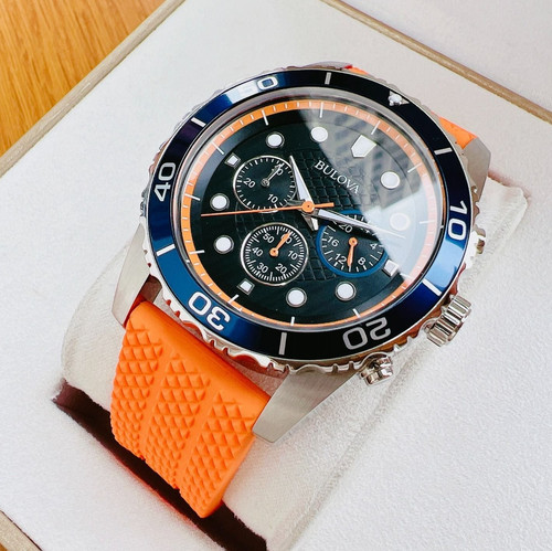 Bulova sport chronograph black - bulova,