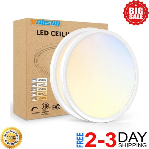 2pack led flush mount - 2pack, ceiling