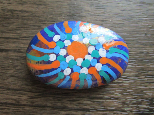 Hand painted dot - painted,