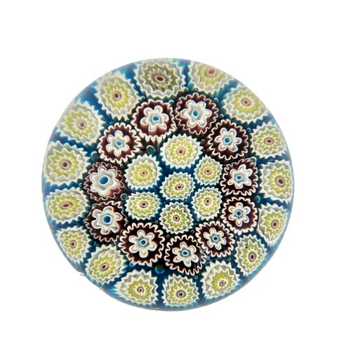 Vintage millefiori blue art - vintage,
