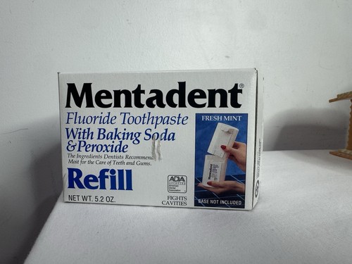 Mentadent fluoride toothpaste - mentadent,