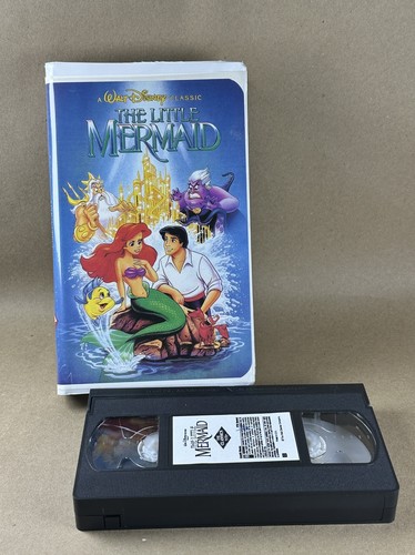The little mermaid vhs - the, black