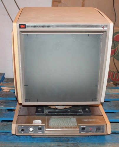 800 microfiche reader - 3m,