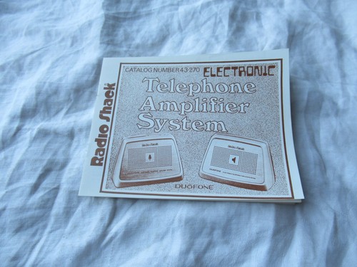 Radio shack telephone - radio, amp