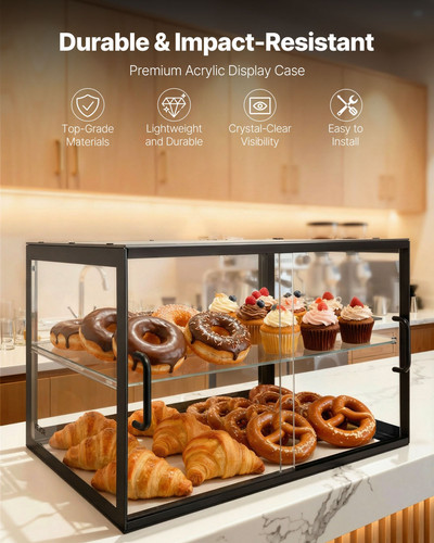 Vevor bakery display - display, case