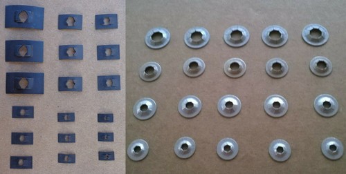Push emblem trim - 38, push-on