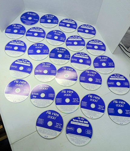 All hits 2000 karaoke - , cd's