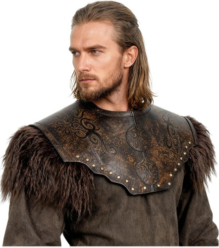 Viking leather breastplate - viking,