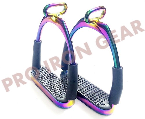 Rainbow offset horse - offset, flexible