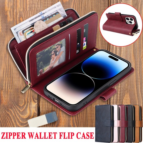 Zipper purse wallet - zipper,