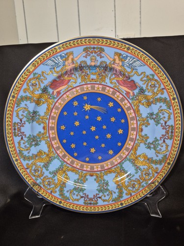 Versace christmas plate titled - christmas,