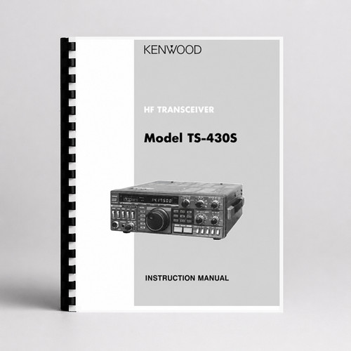 Kenwood 430s instruction - kenwood, ts-430s