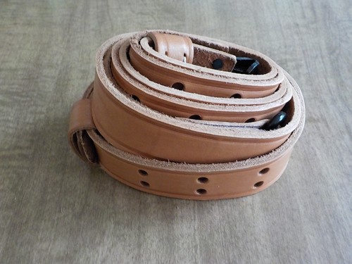 M1907 leather sling - m1907, 11/4"