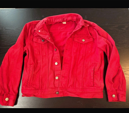 Women s red - red, denim