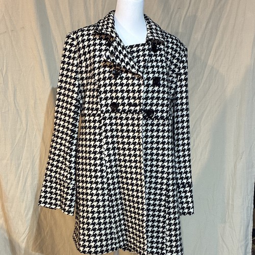 Cato women houndstooth - houndstooth, pea