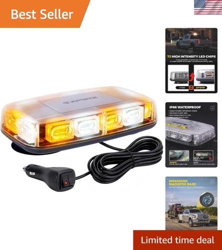 Magnetic base 72led strobe - magnetic,