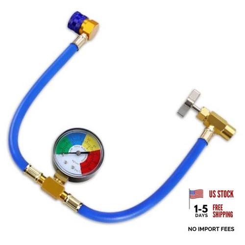 Charge hose with - charge, gauge
