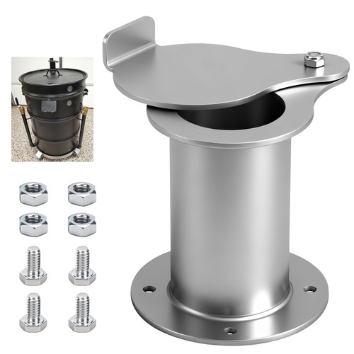 Teardrop flanged exhaust - 2",