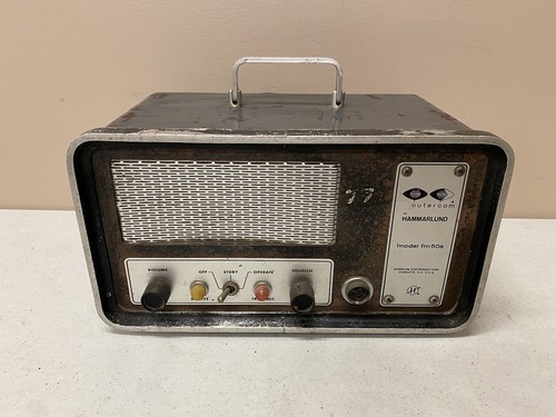 Vintage hammarlund model fm50a - vintage,